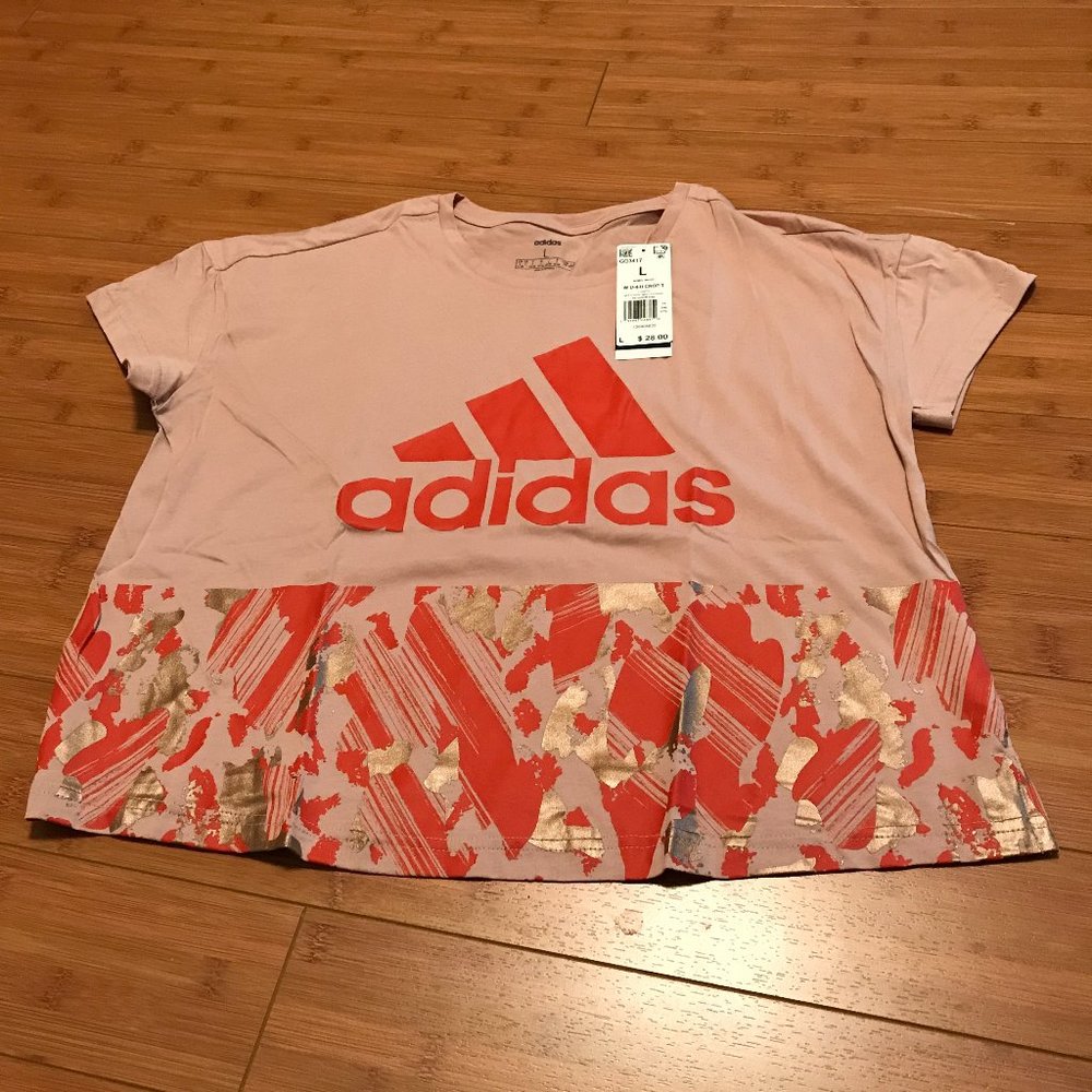 Adidas T-Shirts| U4U Cropped T-Shirt